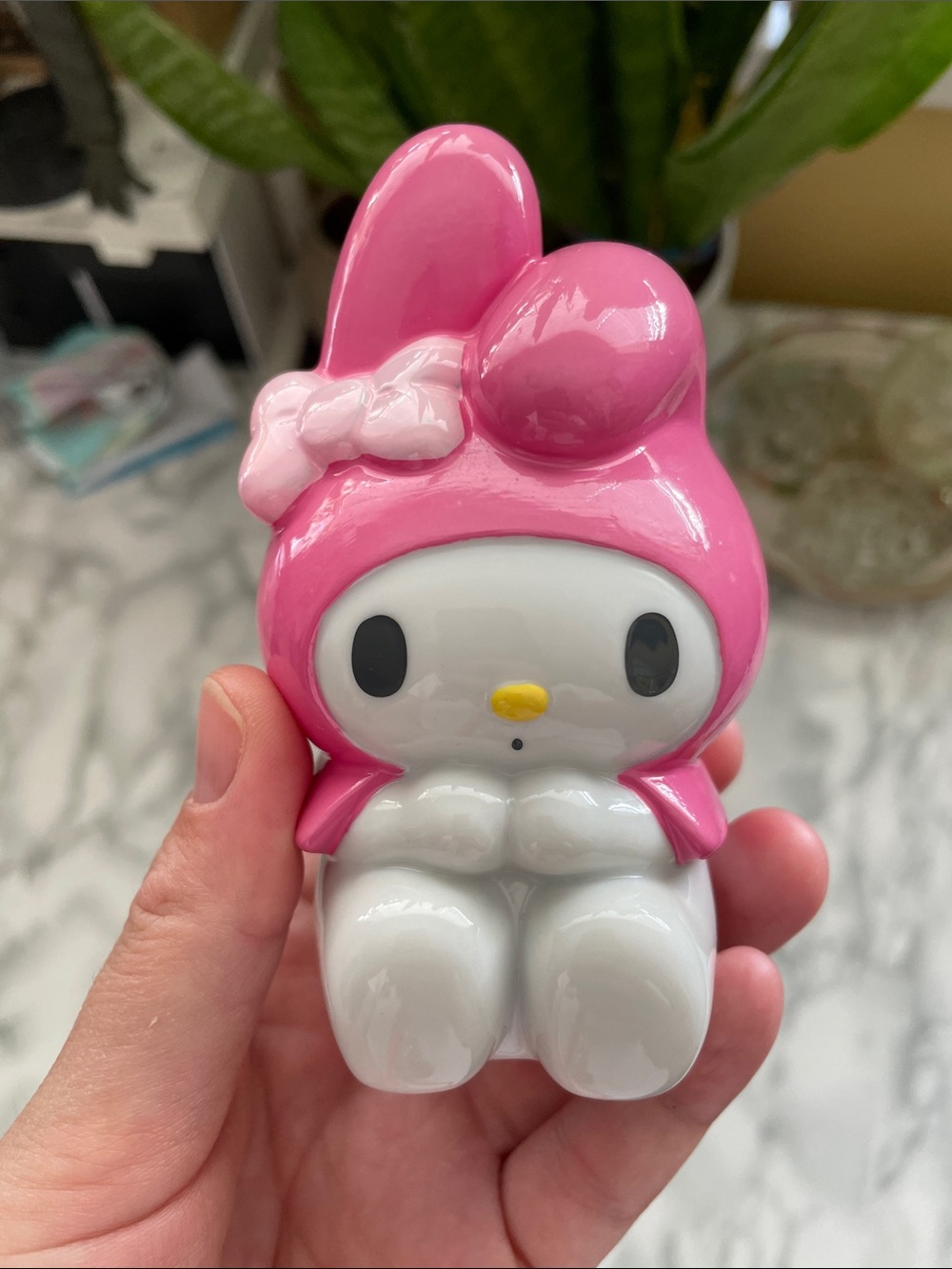 Vintage Sanrio MY MELODY ceramic mini holder - Y2K